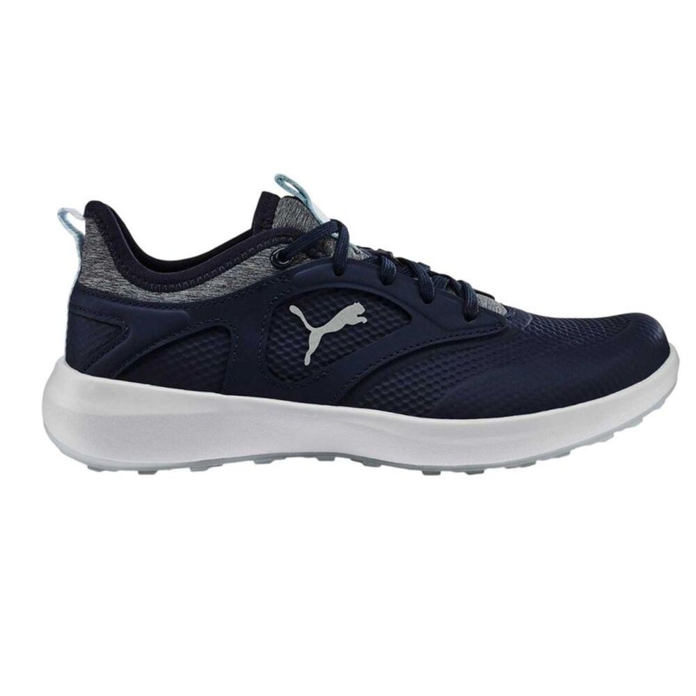 Puma Womens/Ladies Ignite Malibu Spikeless Golf Shoes / Navy/Ice Blue
